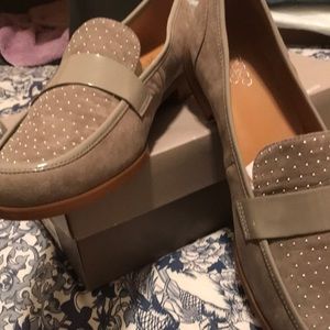 Franco Sarto size 12 grey flats